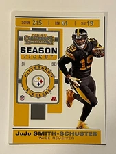 2019 Panini Contenders Football #22 - JuJu Smith-Schuster - Pittsburgh Steelers