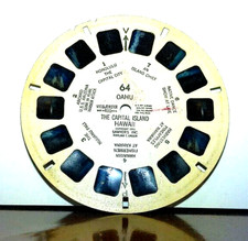 SAWYER'S VINTAGE VIEW-MASTER REEL - OAHU THE CAPITAL ISLAND HAWAII 64