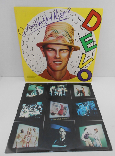 Devo Are We Not Men? We Are Devo 1978 Columbia House Promo LP BSK 3239 - Picture 4 of 14