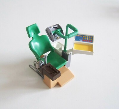 PLAYMOBIL (Y1131) HOPITAL Fauteuil Complet Cabinet Dentiste 3762