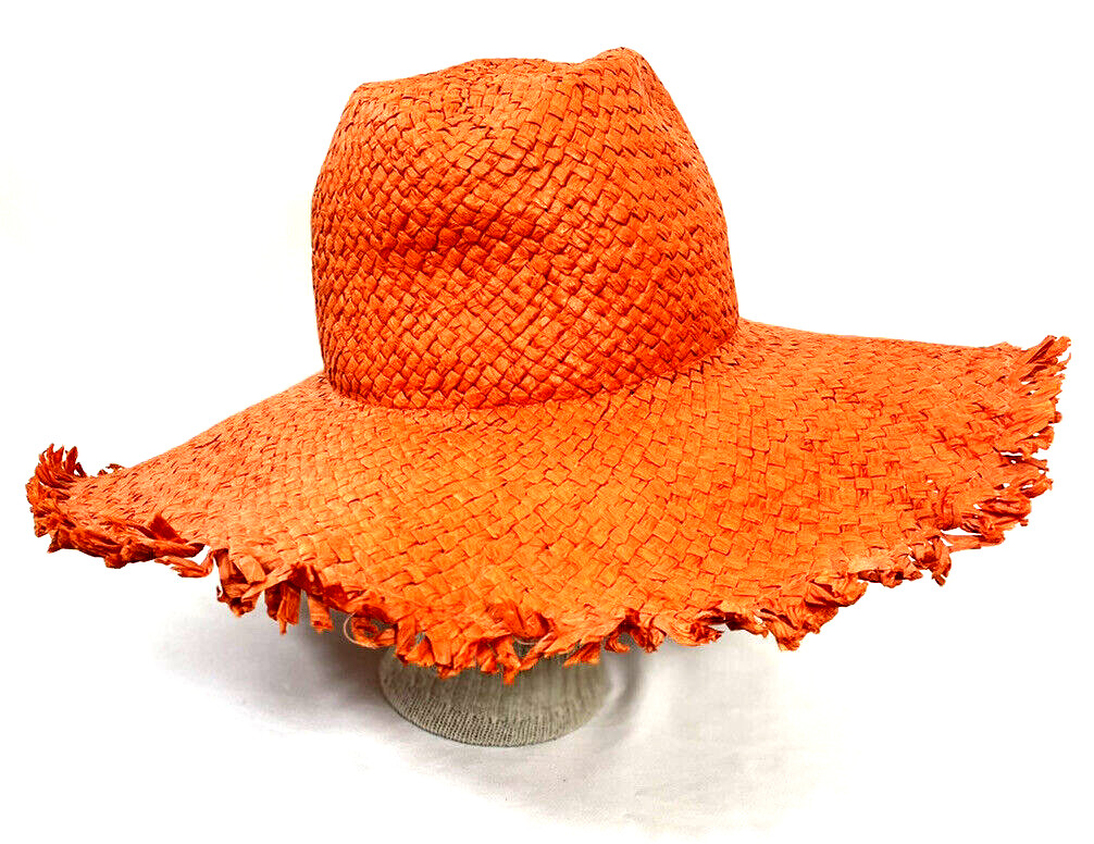 Universal Thread Paper Straw floppy Hat Cap Panam… - image 1