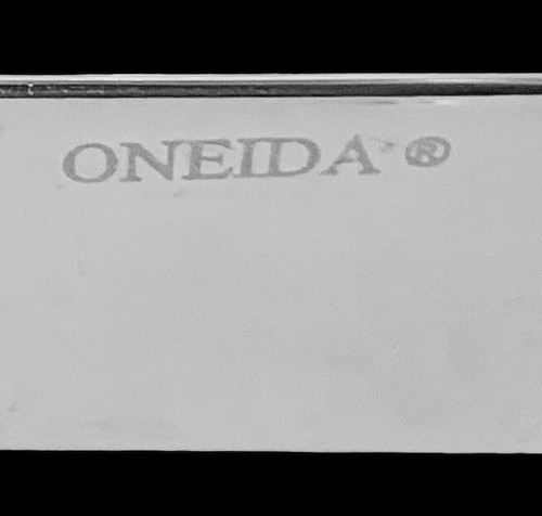 Oneida OHS506 Stainless Silverware Satin Handle Glossy Tip Flatware Dinner Knife - Picture 4 of 4