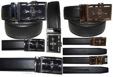 Leather belt. Men's Automatic lock belt, Men’s Dress & Casual belt. Strap Band 7