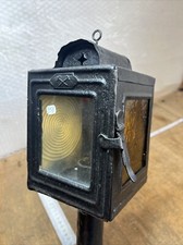 ANCIENNE LANTERNE A BOUGIE LAMPE DE CALECHE FIACRE VOITURE Réf B 58