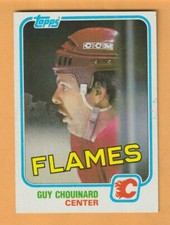 Guy Chouinard Calgary Flames 1981-82 Topps #6