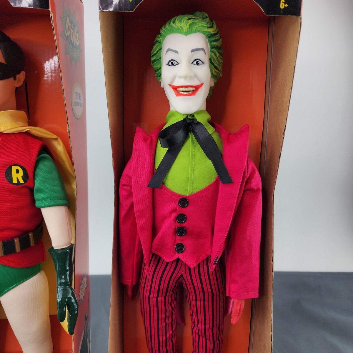 BATMAN ROBIN フィギュア　ヴィランセット　ジョーカー Batman, Robin & Joker 1966 Retro Collection McFarlane Toys