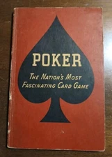 Poker The Nations Most Fascinating Card Game US Playing Card Co.SoftCover 1941