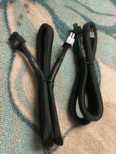 2 pcs EVGA 8 PIN TO 8 pin 6 2 PCIE VGA POWER Cable for EVGA SuperNOVA series