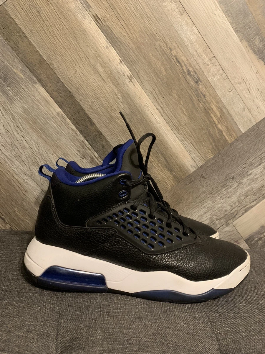 Jordan Maxin 200 Mens Size 12 Sneaker Black Rush Blue White CD6107 004