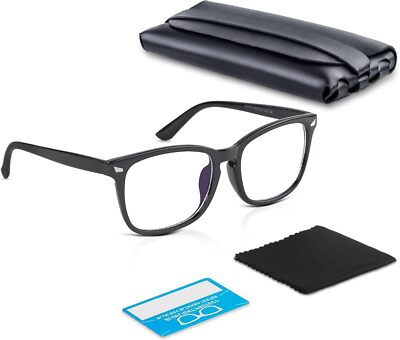 COOLOO Blue Light Blocking Glasses, Gaming Computer Glasses Anti Glare  Headache UK