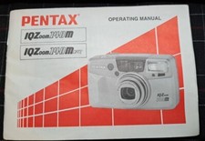 Vtg 1998 PENTAX IQZOOM 140M Camera Owner's Operating Manual Instructions Only