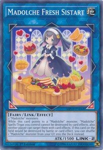 Madolche Fresh Sistart - MP19-EN068 - Common - 1st Edition x3 - Near Mint