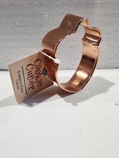 Vintage Wilton 3" Star Copper Plated Acorn Cutter NWT Holiday Baking Turkey Day