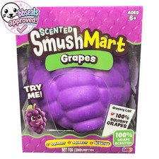 NEW Crazy Fun RMS Scented SmushMart Grapes Squishy Sensory Stress Relief Toy