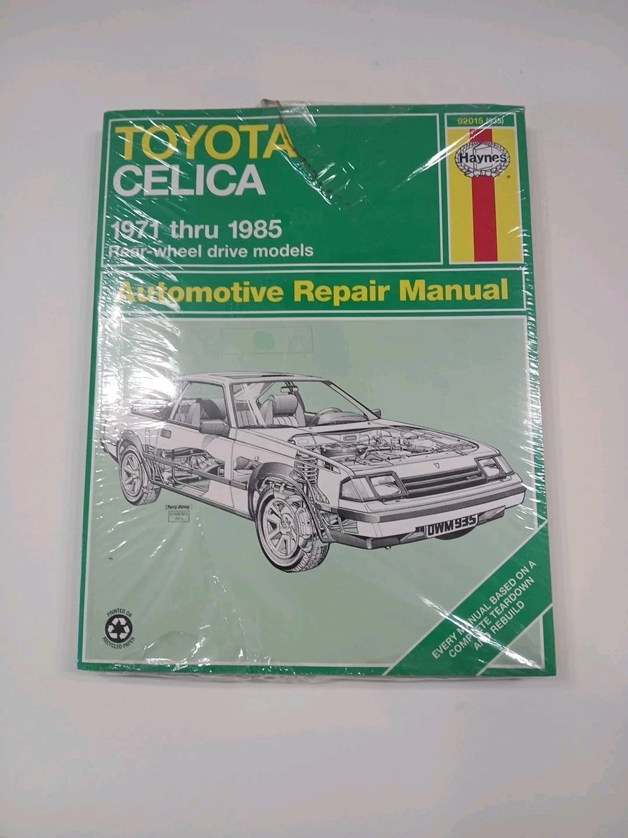 Las mejores ofertas en Manuales de Servicio Reparación para Toyota