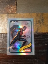 Miles Morales 2025 Topps Chrome Marvel Refractor #176