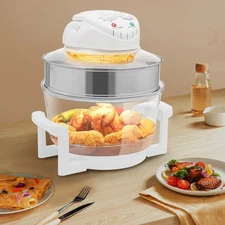12L Turbo Air Fryer Convection Oven Oil-Less Electric Grill Roaster bake Cooker