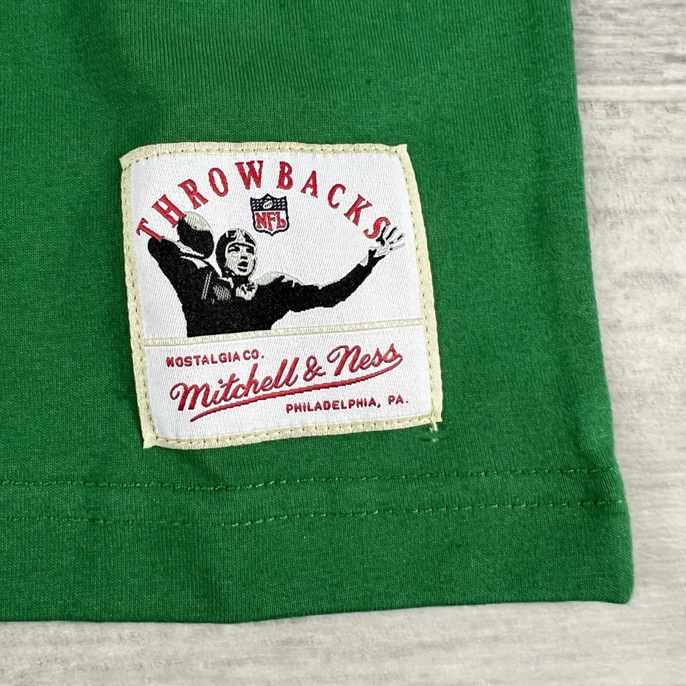 Camisa Mitchell & Ness Premium Philadelphia Eagles Verde Moda Talla Para Hombre’s XL Foto 3 de 4
