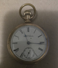 American Waltham Watch Co. 14K Gold filled -Open Face Pocket Watch - Vintage