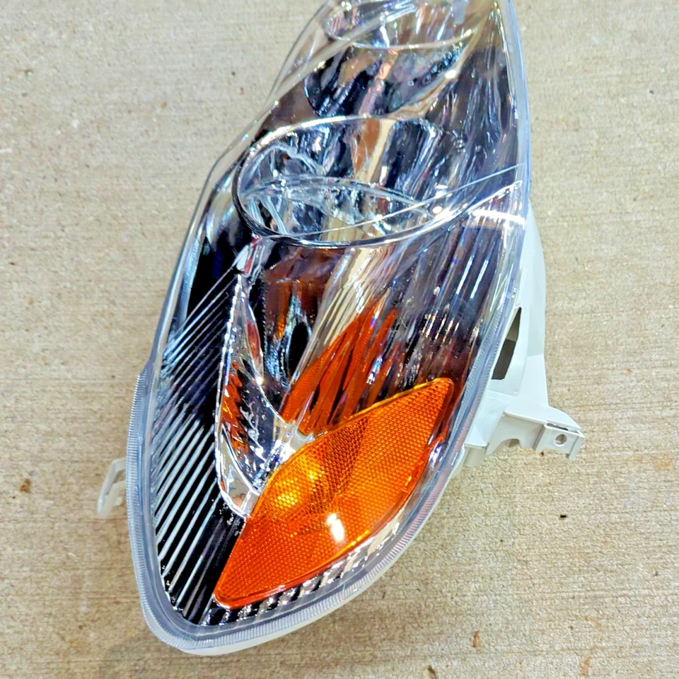 81110-02200 for 2003-2004 Toyota Corolla RH Passenger Side Headlamp Gray Housing - Image 2 of 4