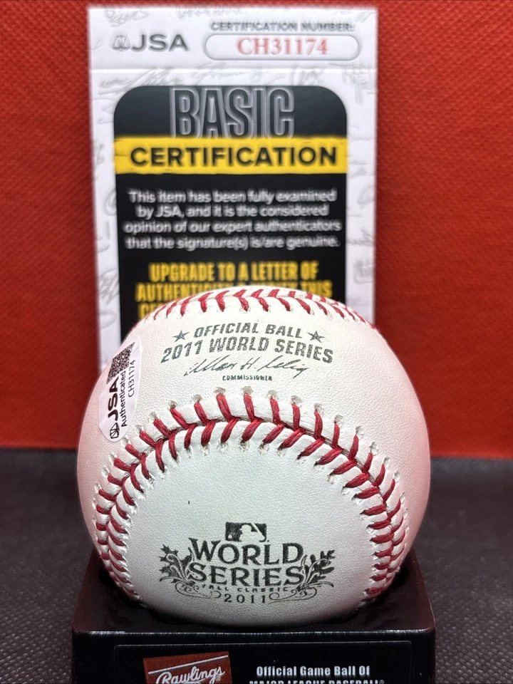 Yu Darvish Autographed Official Major League World Series 2011 JSA Cert - Image 4 of 4