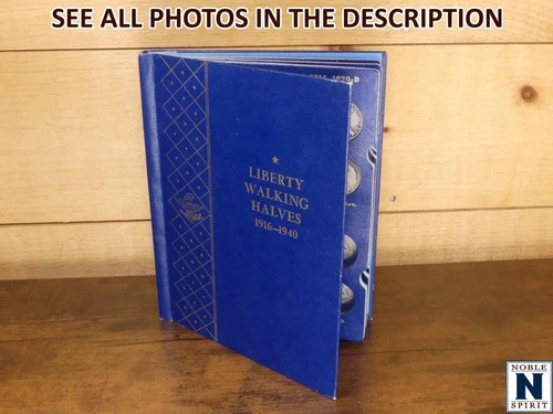 NobleSpirit (JL) 21x $10.50 FV 1917 - 1940 Walking Liberty Half Dollar Album