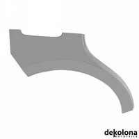 Reparaturblech KotflüGel Hinten FüR Fiat Panda Verzinkt Rechts Hinten 03-13
