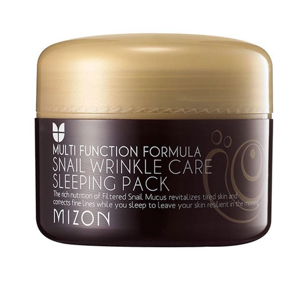 Mizon Unisex Maschera Viso, Maschera Da Sonno Per La Cura Delle Rughe A Base Di Lumache (80 Ml) - Immagine 3