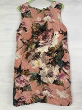 Dolce&Gabbana Pink Brocade Shift  Dress  Sz. 48(L)