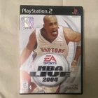 NBA Live 2004 PS2 FREE SHIP TESTED WORKS