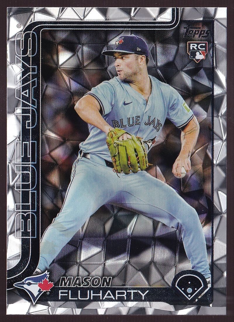 2025 Topps Update Series Diamante Foil Rookie RC #US138 Mason Fluharty