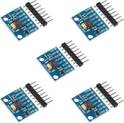 3-Achsen Digital Gravity Sensor Modul I2C/SPI 5er Pack