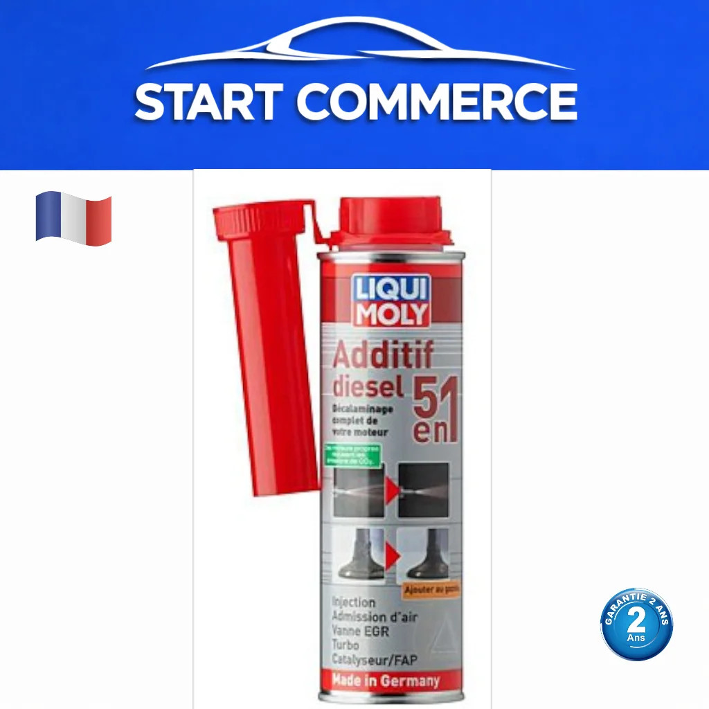 Nettoyant 5 en 1 LIQUI MOLY pour résoudre les problèmes de fumée noire et FAP bouché