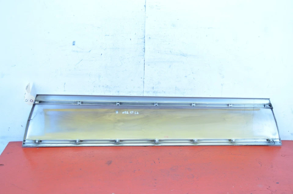 90-02 MERCEDES-BENZ R129 SL320 MOLDURA PUERTA LADO PASAJERO DERECHO PLATA OEM Foto 4 de 4