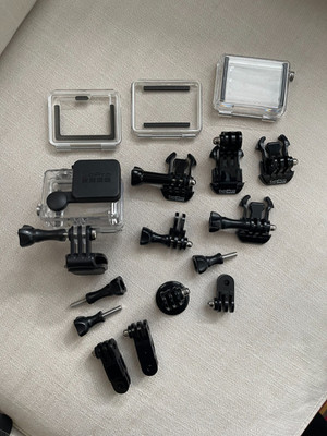 Wasserdichte Schutzhülle + Zubehör Set für GoPro Hero 4