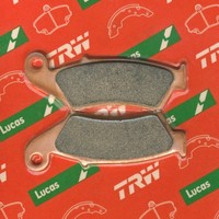 1X Trw Sinter Offroad BremsbeläGe Vorne Kawasaki Klx 650 [LX650C] 93-95
