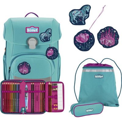 Scout NEO Schulranzen Set (4 tlg.),  Dreamworld