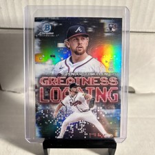 2025 Bowman Chrome Spencer Schwellenbach Greatness Loading #GL-10 Braves (RC)