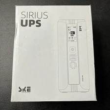 SKE Mini UPS 30000mAh Battery Backup Surge Protector for Router Modem Sirius