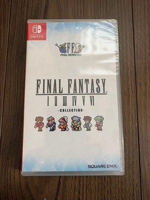 Final Fantasy I-VI Pixel Remaster Collection Nintendo Switch Square Enix Sealed