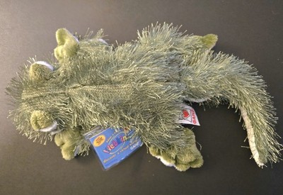 Ganz Webkinz Gecko HM186 With Code Plush Stuffed Animal Beanbag Toy 13'' NEW
