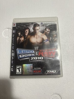 WWE SmackDown vs. Raw 2010 (PlayStation 3, 2009) PS3-CIB