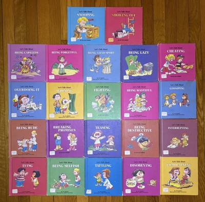 Lot of 22 Let's Talk About Books by Joy Berry Hardcover Series 1980s READ