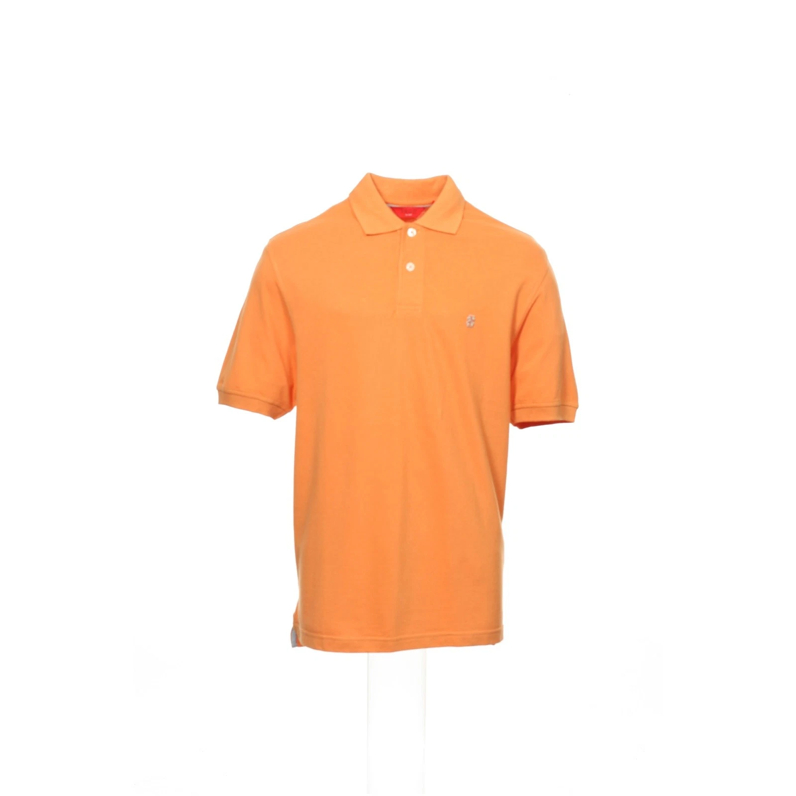 Izod Golf Polo Sz S Orange Habitat 100% Cotton Classic Preppy Style