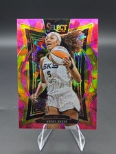 2025 Panini Select WNBA Angel Reese Pink Ice #94 Sky Atlanta Dream