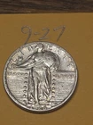 1928 S  Standing Liberty Quarter VF Lot 9-27