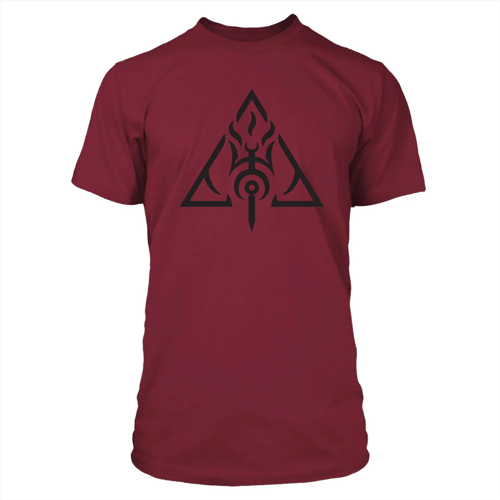 ALTRA T Shirt Diablo Uomo J!NX Triune Borgogna Top Nuova