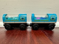 Light Up Aquarium Cars - Thomas the Tank Engine Friends Wooden Railway Trains