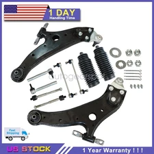 For Toyota Highlander 2008-2017 2018 Front Lower Control Arms Tie Rods Sway Bars