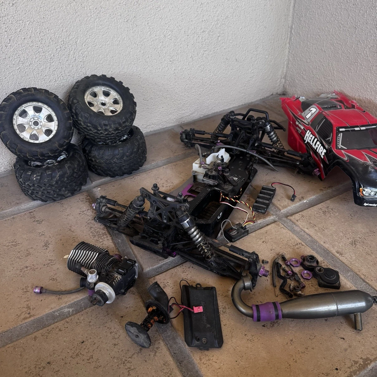 Hpi Hellfire In Rc Car, Truck & Motorcycle Body Parts & Interior